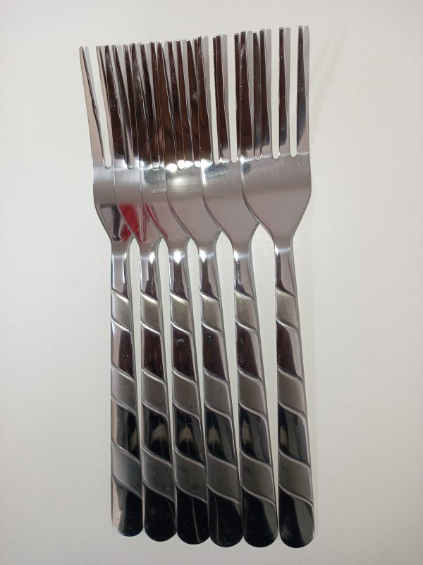 6pc Stainless Steel Forks